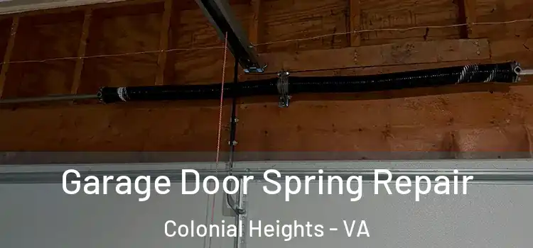  Garage Door Spring Repair Colonial Heights - VA
